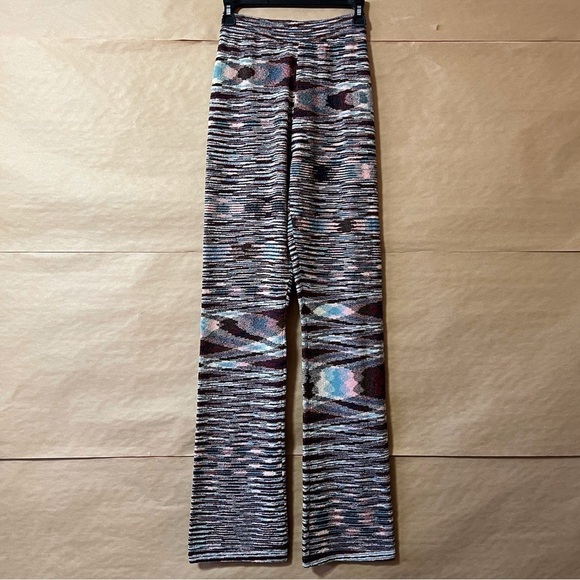 Hansen & Gretel | Kempsey Pant Nightfall Knit Flare Pants High Rise Size S - Picture 1 of 11